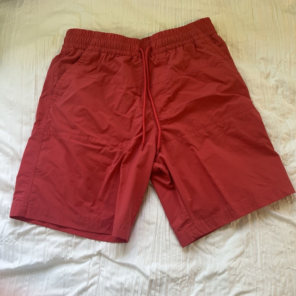 Columbia Shorts Women's Small Omni-Shield‎ Liner Drawstring Pink Coral